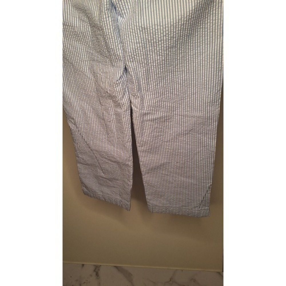 Vineyard Vines Mens Blue White Striped Seersucker Chino Pants Size 18 - Picture 5 of 7